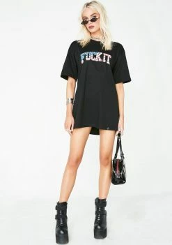HUF Fuck It Flag Tee Tops