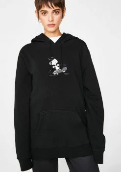 HUF Tops Peanuts Snoopy Skates Hoodie