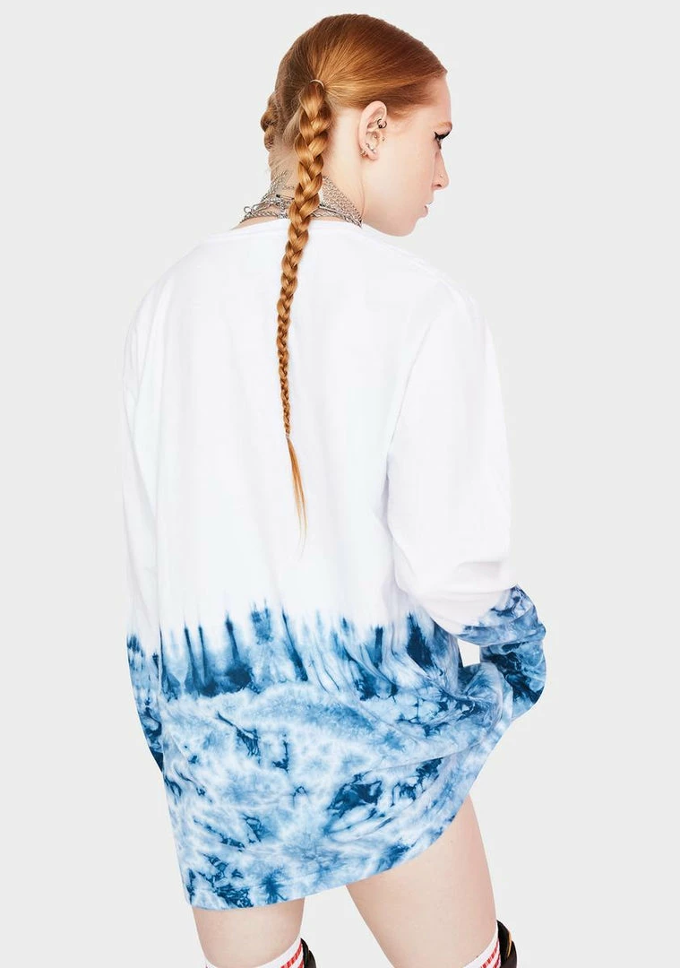 Discount 𧨠HUF Space Godzilla Tie Dye Long Sleeve Graphic Tee Tops π 6 HUF Space Godzilla Tie Dye Long Sleeve Graphic Tee Tops