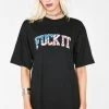 HUF Fuck It Flag Tee Tops