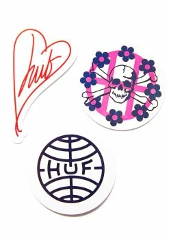 HUF Seasonal Sticker Pack Home Stuff