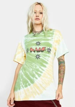 HUF Sureshot Tie Dye Graphic Tee Tops