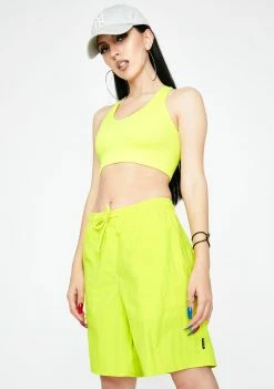 HUF Yellow Fuck It Easy Shorts