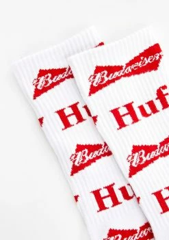 HUF Budweiser Bow Crew Socks Socks & Tights