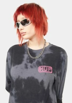 HUF Tops Common H Long Sleeve Tee