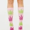 HUF Flair Plantlife Leaves Socks Socks & Tights
