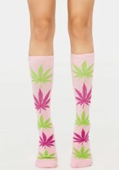 HUF Flair Plantlife Leaves Socks Socks & Tights