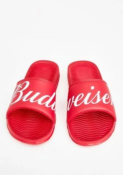 HUF X Budweiser Slides Sandals