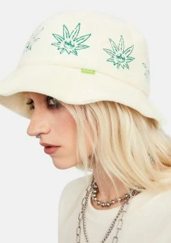 HUF Green Buddy Terry Cloth Bucket Hat Hats