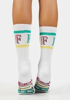 Flash Sale ๐ HUF ๐งฆ Socks & Tights Bliss 8-Bit Crew ๐งฆ Socks ๐ 7 HUF Socks & Tights Bliss 8-Bit Crew Socks