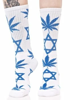 HUF Socks & Tights Hanukkah Crew Sock