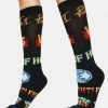 HUF Street Fighter Graphic Crew Socks