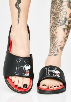 HUF Peanuts Joe Cool Slides Sandals