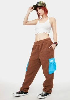 HUF Bottoms Fort Point Sherpa Pants