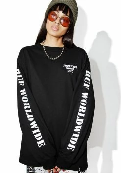 HUF Vibes Long Sleeve Tee Tops