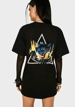 HUF Jungle Cat Triple Triangle Graphic Tee Tops