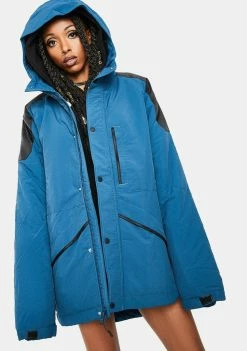 HUF Digital Teal Horizon Trail Jacket