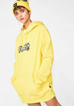 HUF Peanuts End Credits Pullover Hoodie Tops