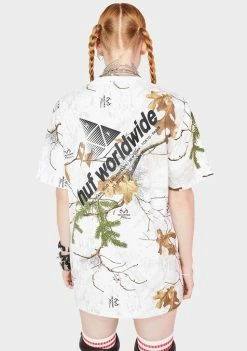 HUF Realtree Peak Logo Graphic Tee Tops