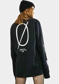 HUF Bullet Long Sleeve Graphic Tee Tops