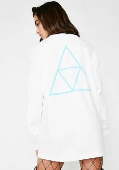 HUF Triple Triangle Long Sleeve Tee Tops