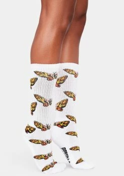HUF Socks & Tights Moth Crew Socks