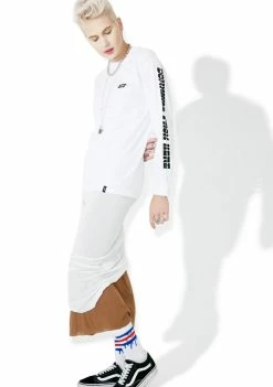 HUF Tops X Peanuts Spike Downhill Long Sleeve Tee