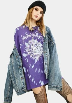 HUF Tops Siva Long Sleeve Graphic Tee