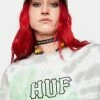HUF SF Dye Tie Dye Tee Tops