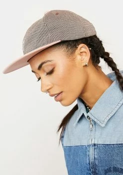 HUF Micro Houndstooth 6 Panel Hat Hats