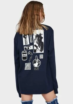 HUF Masters Long Sleeve Graphic Tee