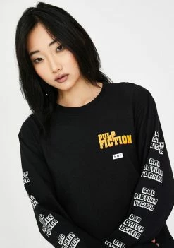 HUF X Pulp Fiction Bad MF Long Sleeve Tee