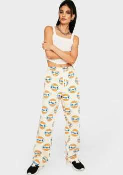 HUF Off White Easy Work Pants