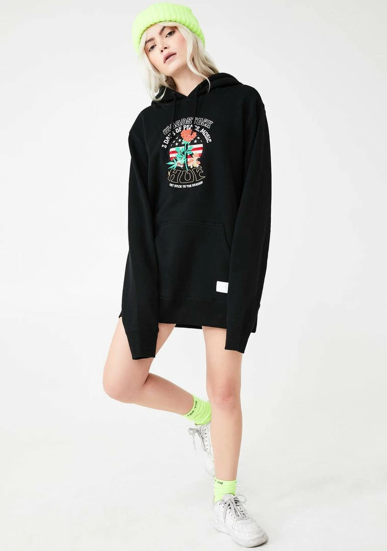 Coupon π€© HUF Woodstock Pullover Hoodie Tops π 5 HUF Woodstock Pullover Hoodie Tops