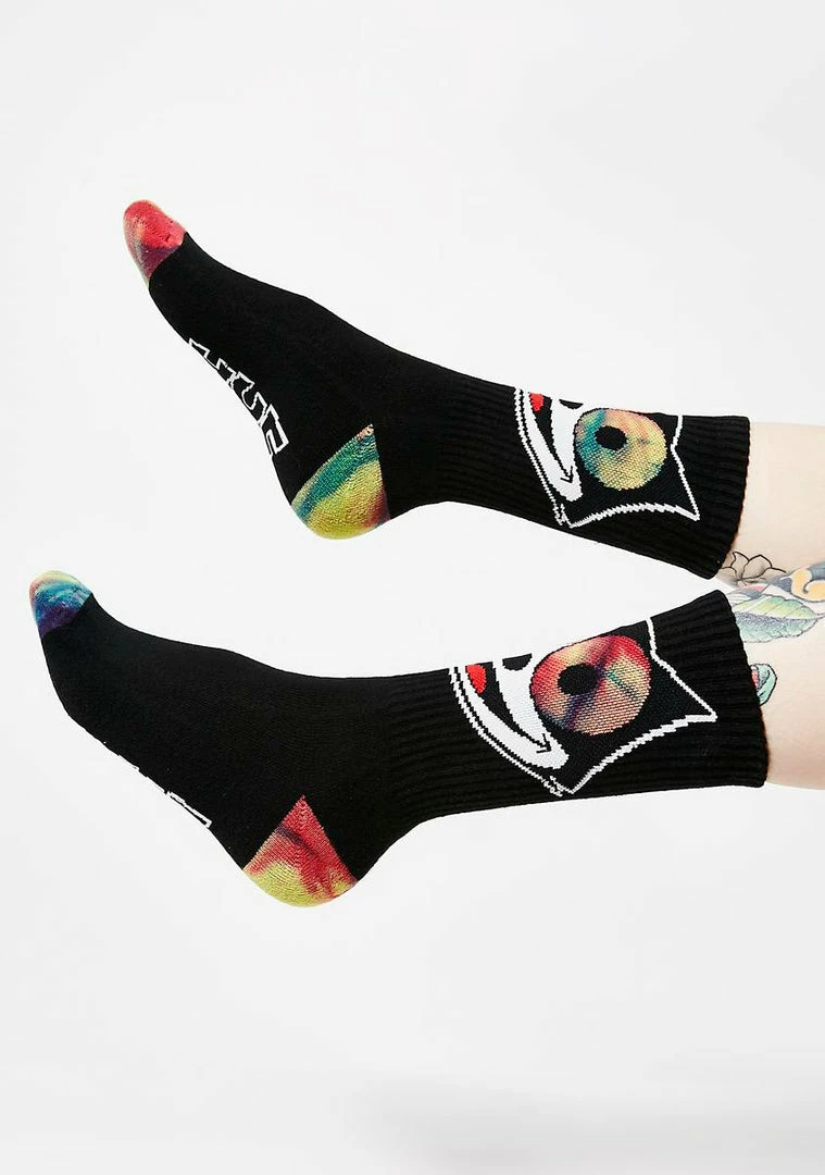 Deals π HUF Felix Hypnotized Crew 𧦠Socks 𧦠Socks & Tights β¨ 7 HUF Felix Hypnotized Crew Socks Socks & Tights