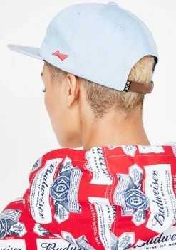 HUF Hats Budweiser Label 6 Panel Hat