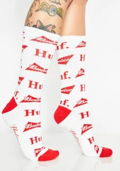 HUF Budweiser Bow Crew Socks Socks & Tights