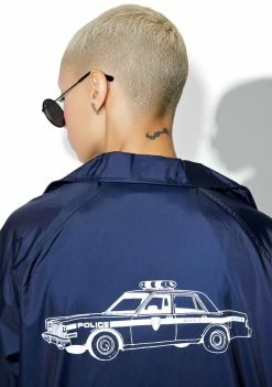 Coupon π HUF X Chocolate Cop Car Coaches Jacket Outerwear π 9 HUF X Chocolate Cop Car Coaches Jacket Outerwear