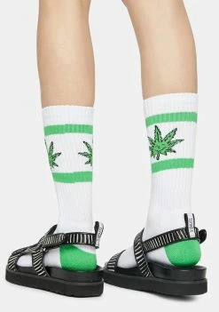 HUF Socks & Tights Green Buddy Athletic Socks
