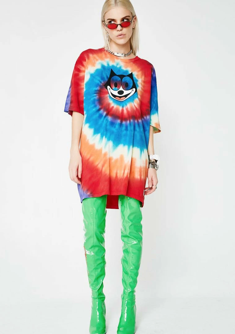 Buy π HUF Felix Hypnotize Spiral Tee Tops π 7 HUF Felix Hypnotize Spiral Tee Tops
