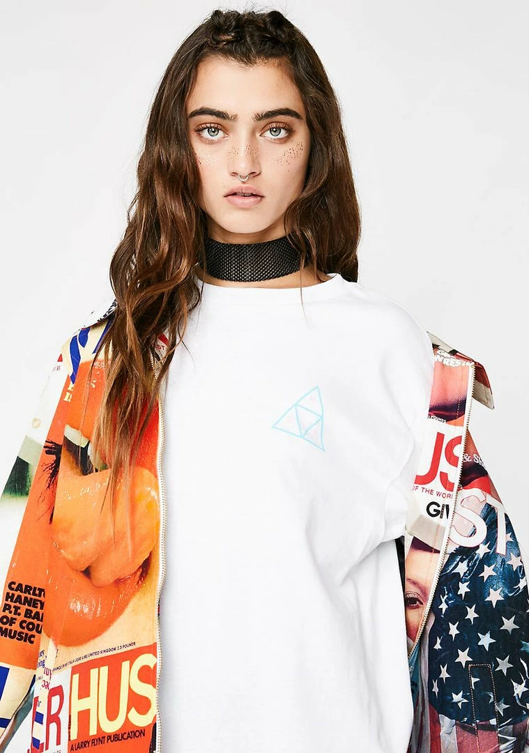 Best Sale ๐ HUF Triple Triangle Long Sleeve Tee Tops ๐ 5 HUF Triple Triangle Long Sleeve Tee Tops