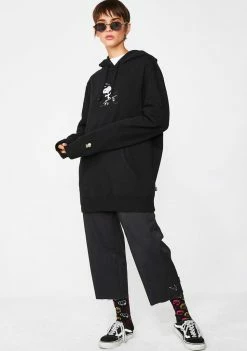 HUF Tops Peanuts Snoopy Skates Hoodie