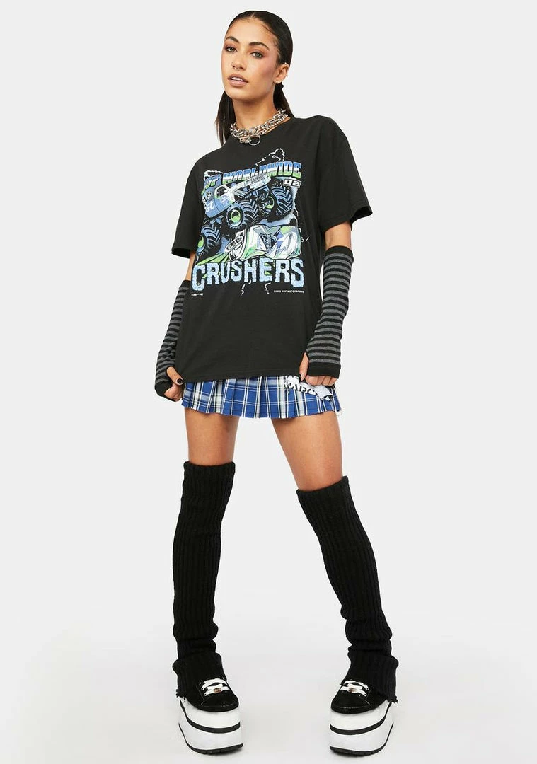 Deals ๐ HUF Crushers Washed Graphic Tee Tops ๐ 5 HUF Crushers Washed Graphic Tee Tops