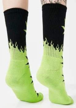 HUF Flame Plantlife Socks