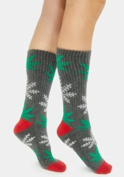 HUF Glow-Flake Plantlife Socks Socks & Tights