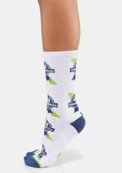 Socks & Tights HUF X PBR Logo Crew Socks