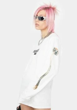 HUF X Pleasures Spore Graphic Tee Tops