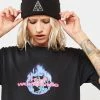 HUF Global Warning Graphic Tee Tops