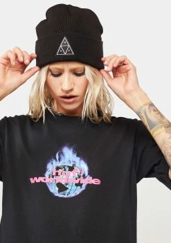 HUF Global Warning Graphic Tee Tops