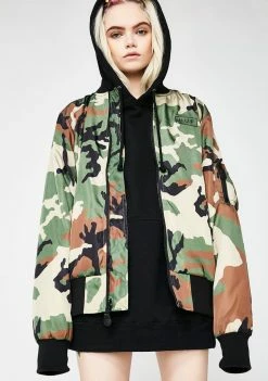 HUF Standard Issue MA-1 Jacket Outerwear